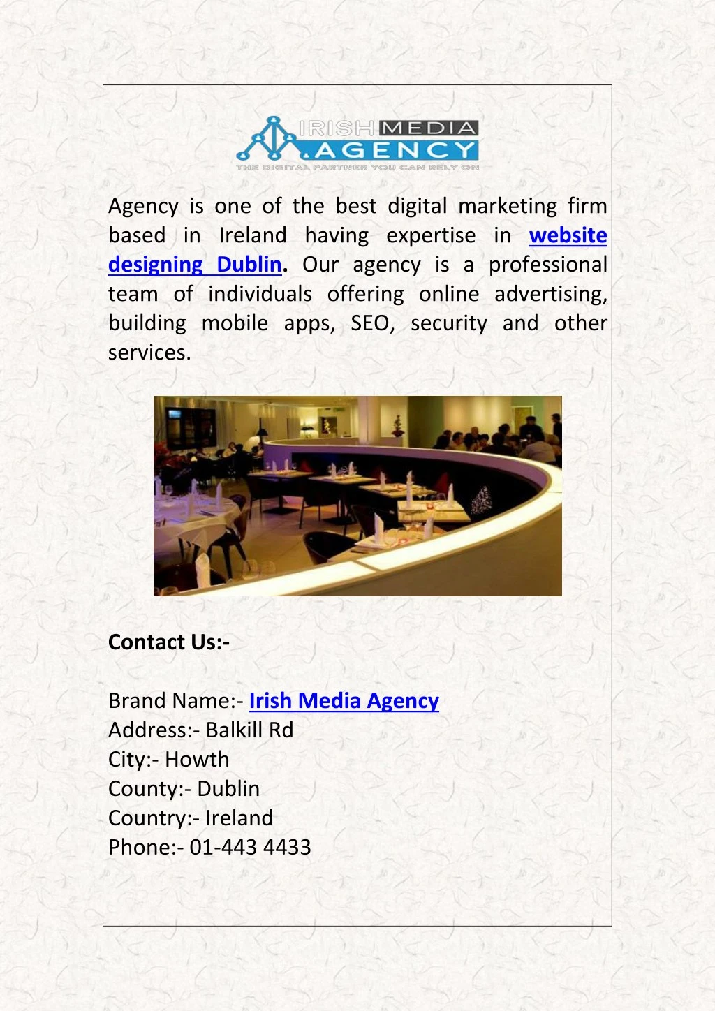 agency is one of the best digital marketing firm
