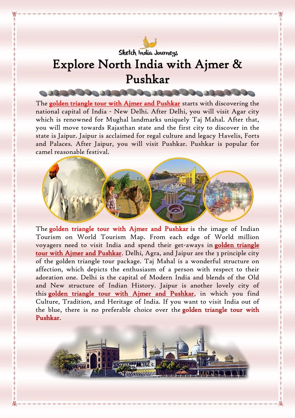 explore north india with ajmer explore north