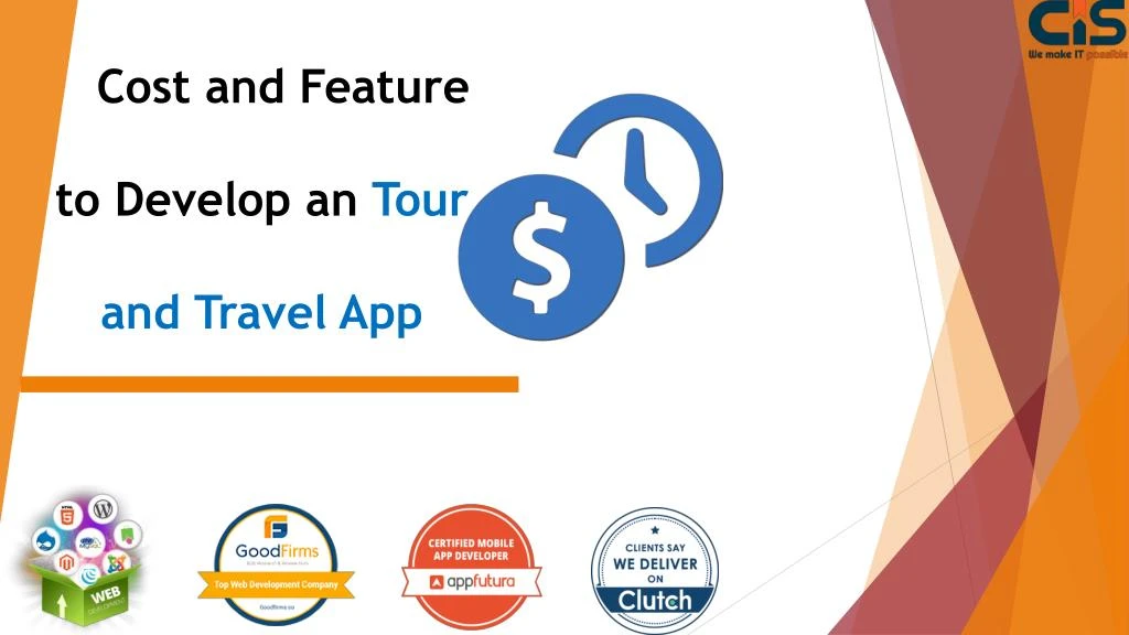 cost and feature to develop an tour and travel app