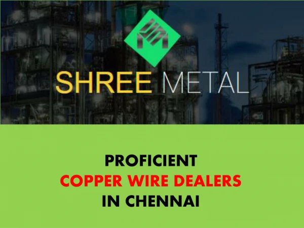 Copper Wire Dealers in Chennai