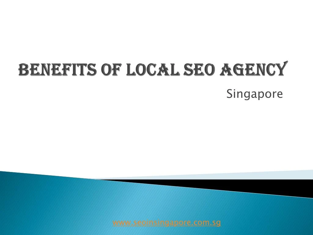 benefits of local seo agency