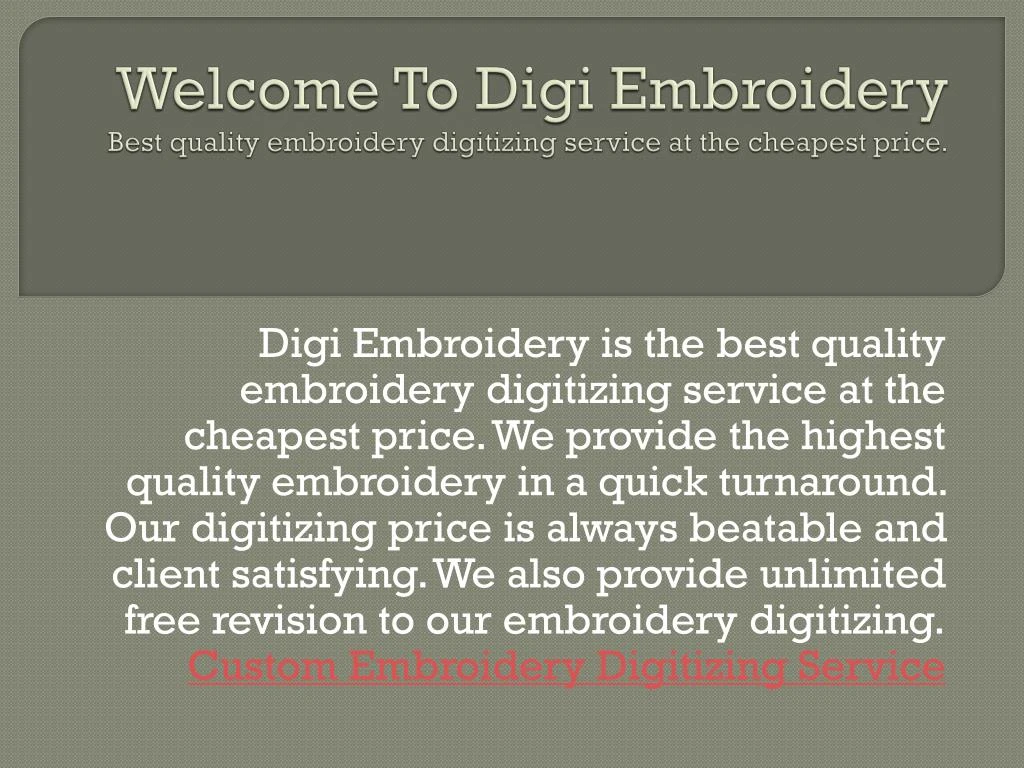 welcome to digi embroidery best quality embroidery digitizing service at the cheapest price