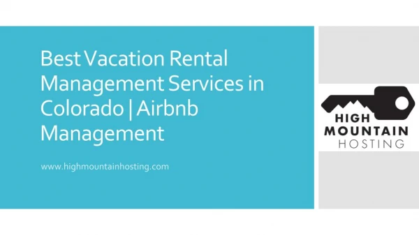 Best Vacation Rental Management Services in Colorado | Airbnb Management