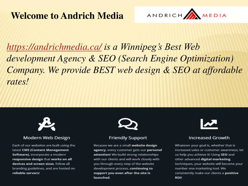 welcome to andrich media