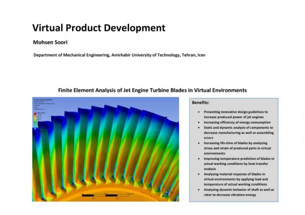 Virtual Product Development