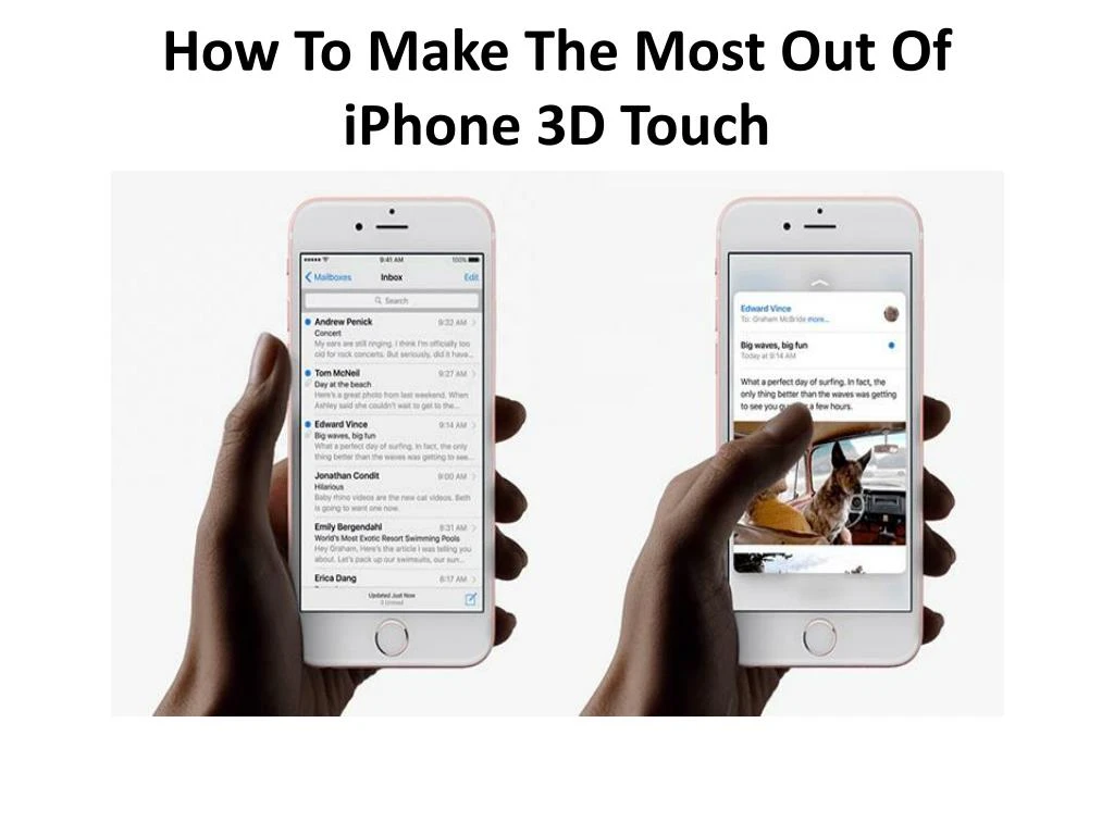 how to make the most out of iphone 3d touch