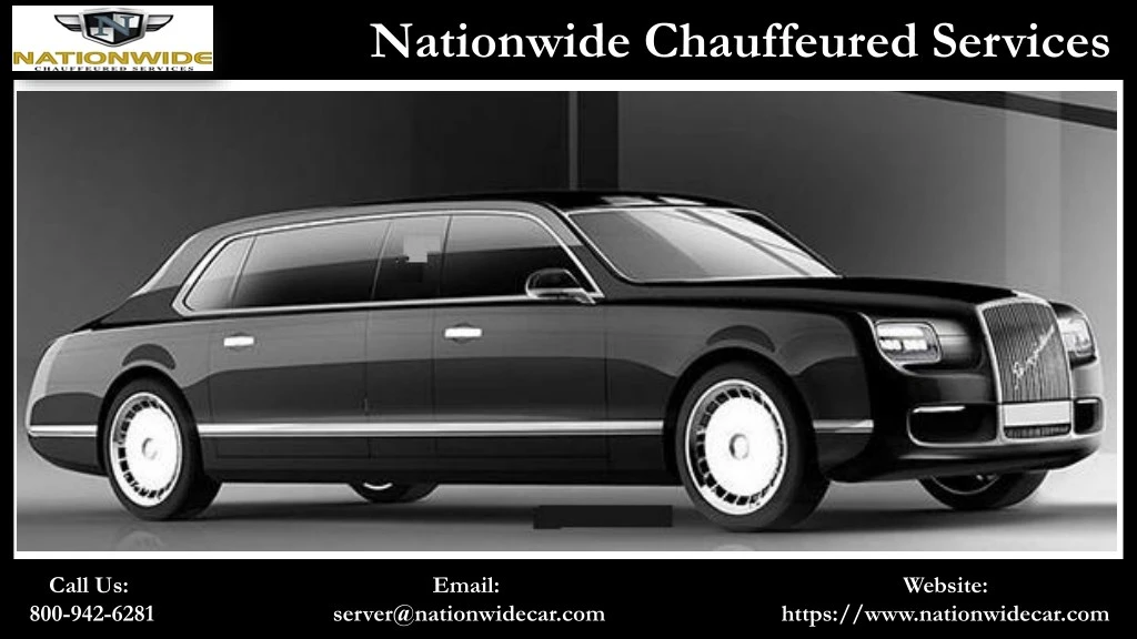 nationwide chauffeured services