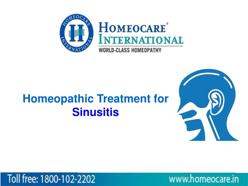 homeopathic treatment for sinusitis