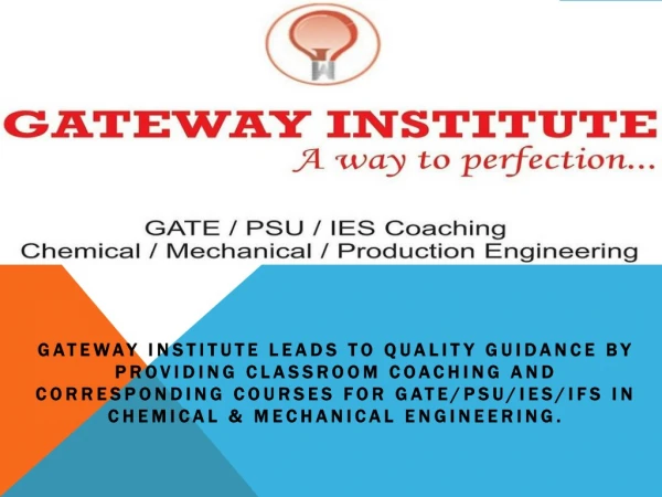 Gate Classes In Pune, Gate Coaching In Pune, Gate Coaching Classes In Pune