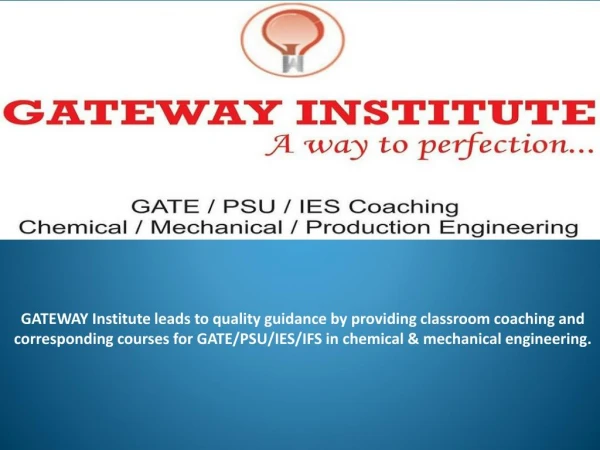 Best Gate Coaching In Pune, best gate coaching institutes in pune