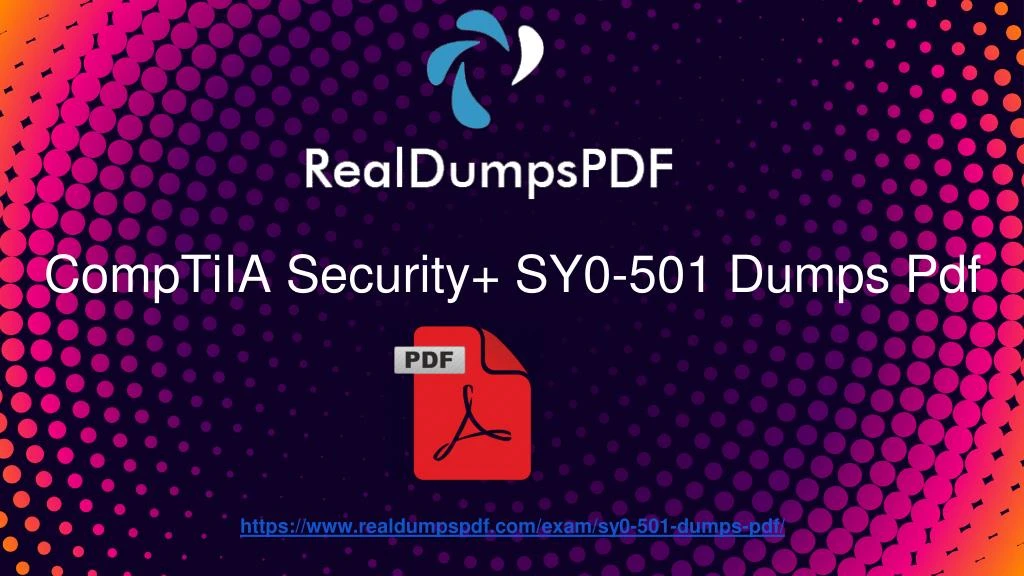 comptiia security sy0 501 dumps pdf https