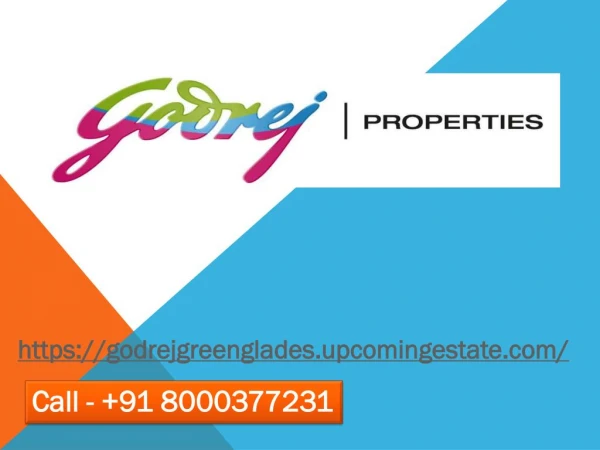 Godrej Green Glades - A premium residential project - Ahmedabad
