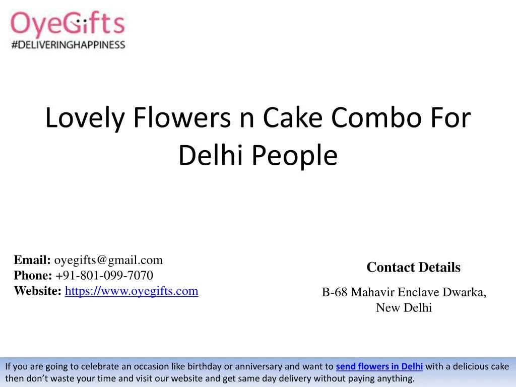 lovely flowers n cake combo for delhi people