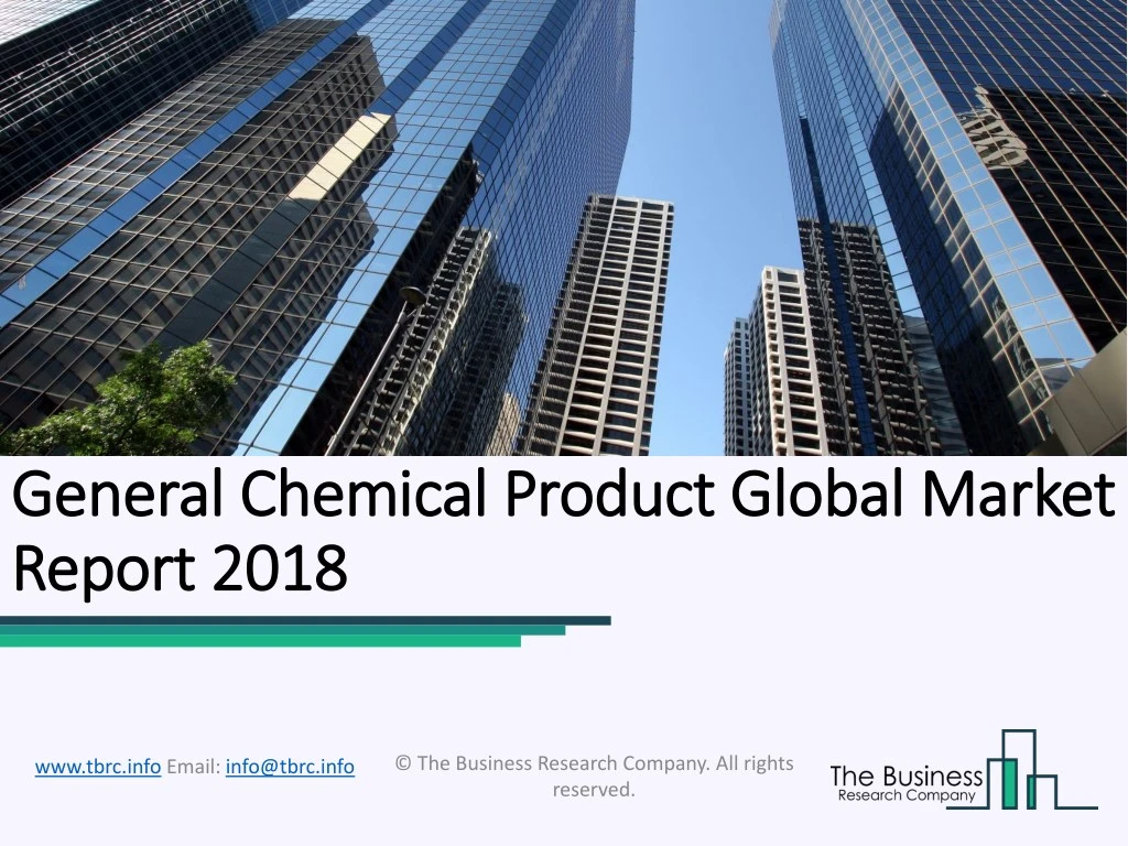 general chemical product global market general