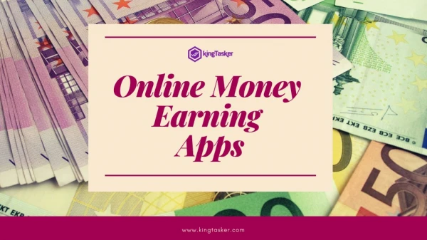 Online Money Earning App