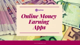 Online Money Earning App - slide 1