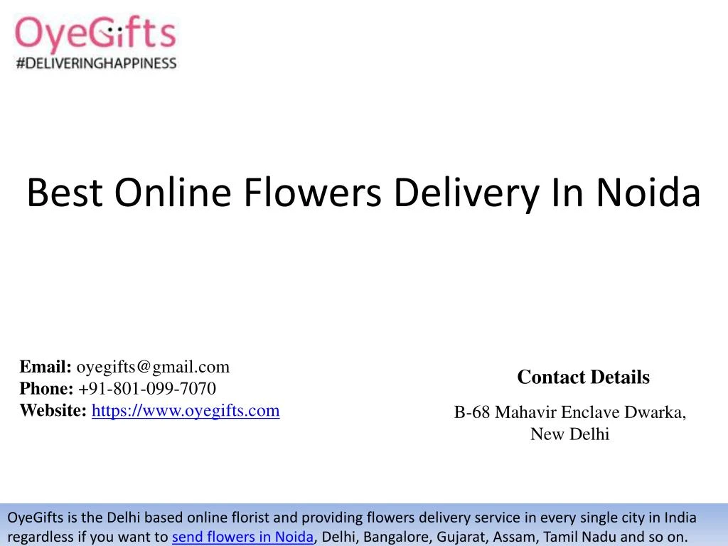 best online flowers delivery in noida