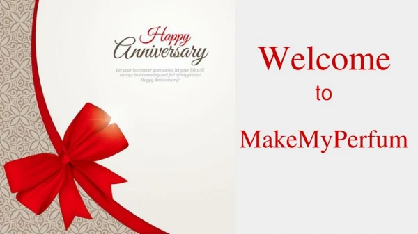 Send Gifts - Marriage Anniversary Gifts for Husband - MakeMyPerfum