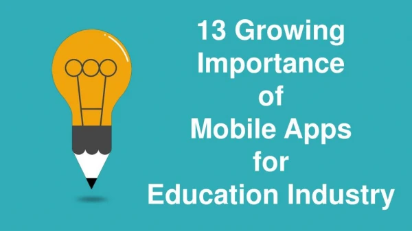 Educational Mobile Apps – Growing Advantages!