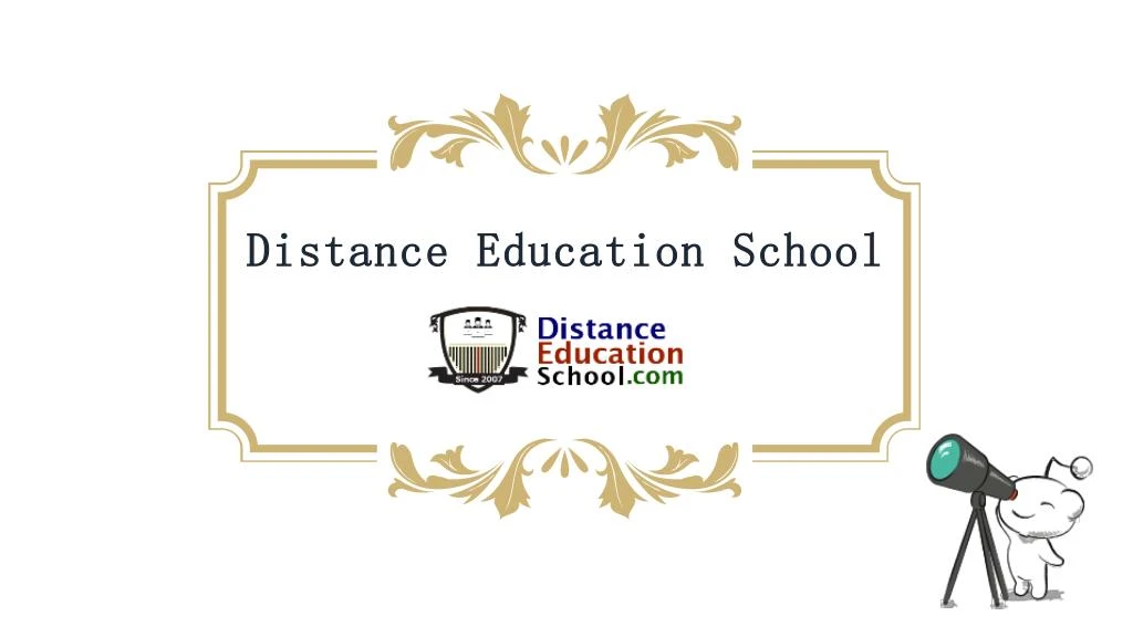 distance education school