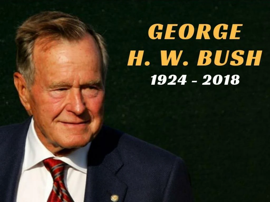 former president george h w bush through the years