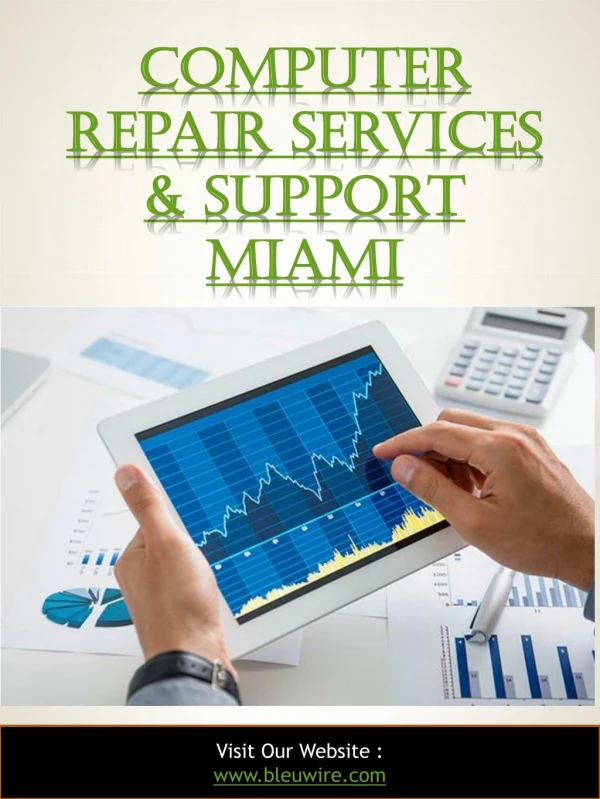 Computer Repair Services & Support Miami