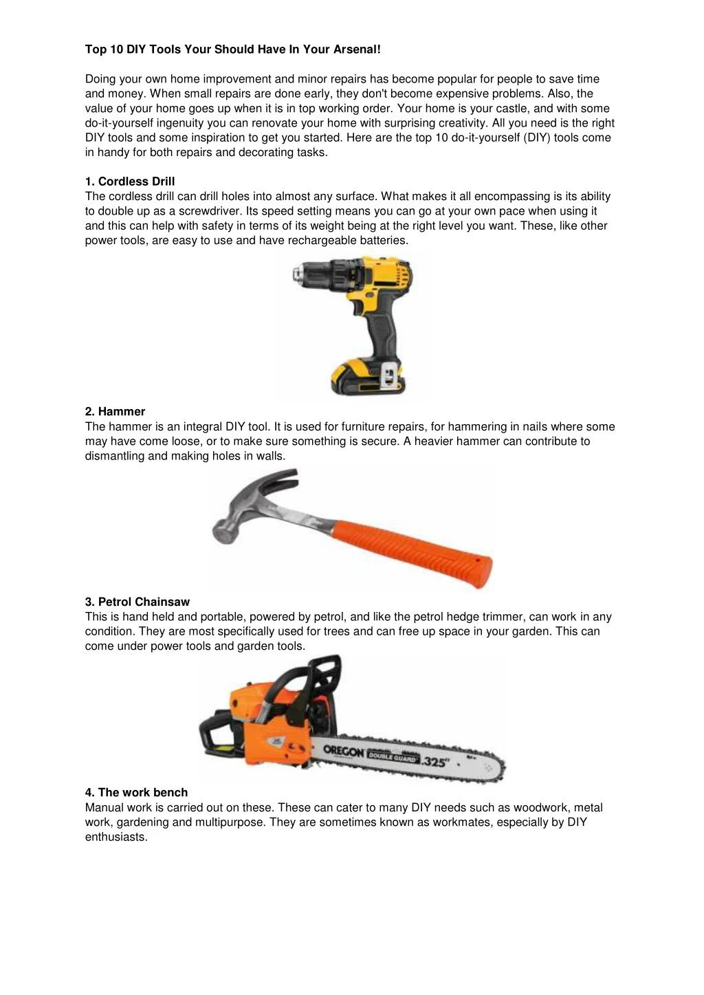 top 10 diy tools your should have in your arsenal