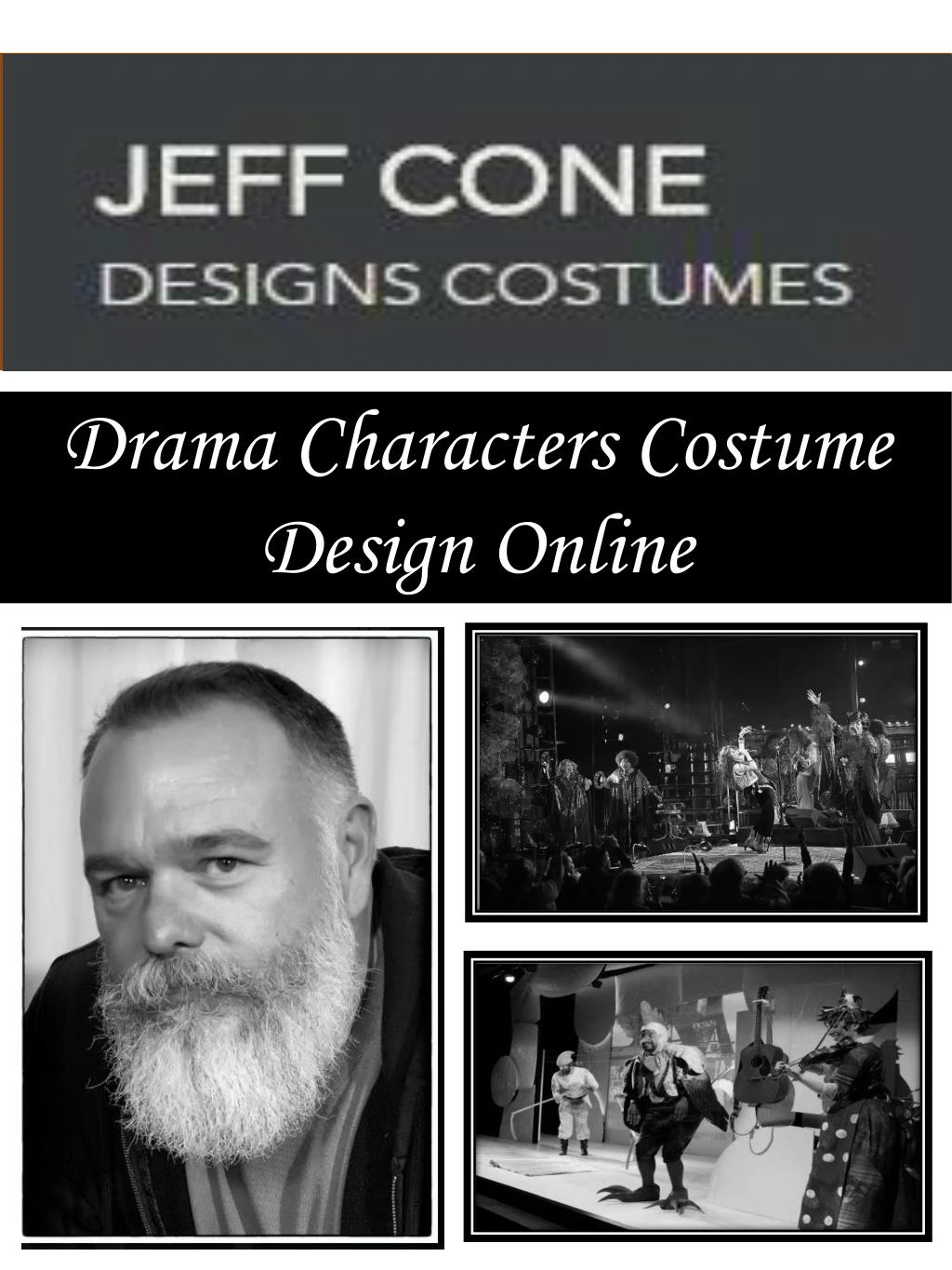 drama characters costume design online