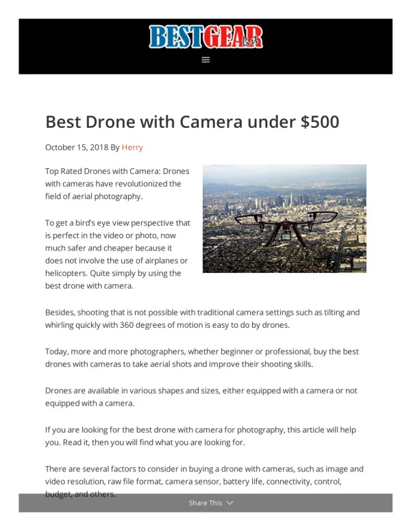 Best Drone with Camera under $200