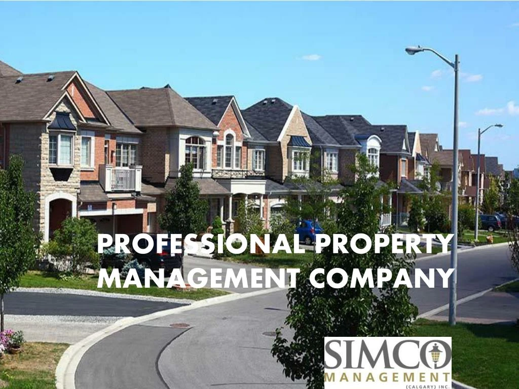 professional property management company