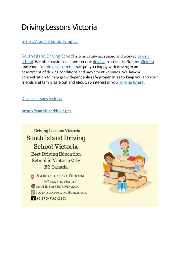 Driving Lessons Victoria