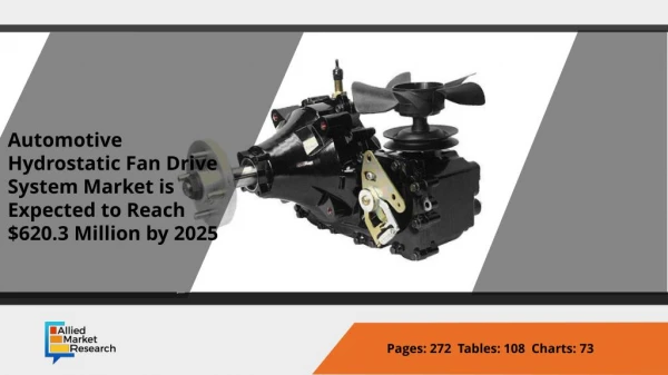 Automotive Hydrostatic Fan Drive System Market: Industry Status and Forecast, 2018-2025