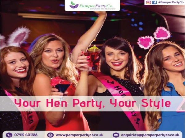 Pamper Party for Adults-Enjoy with Pamper PartyCo