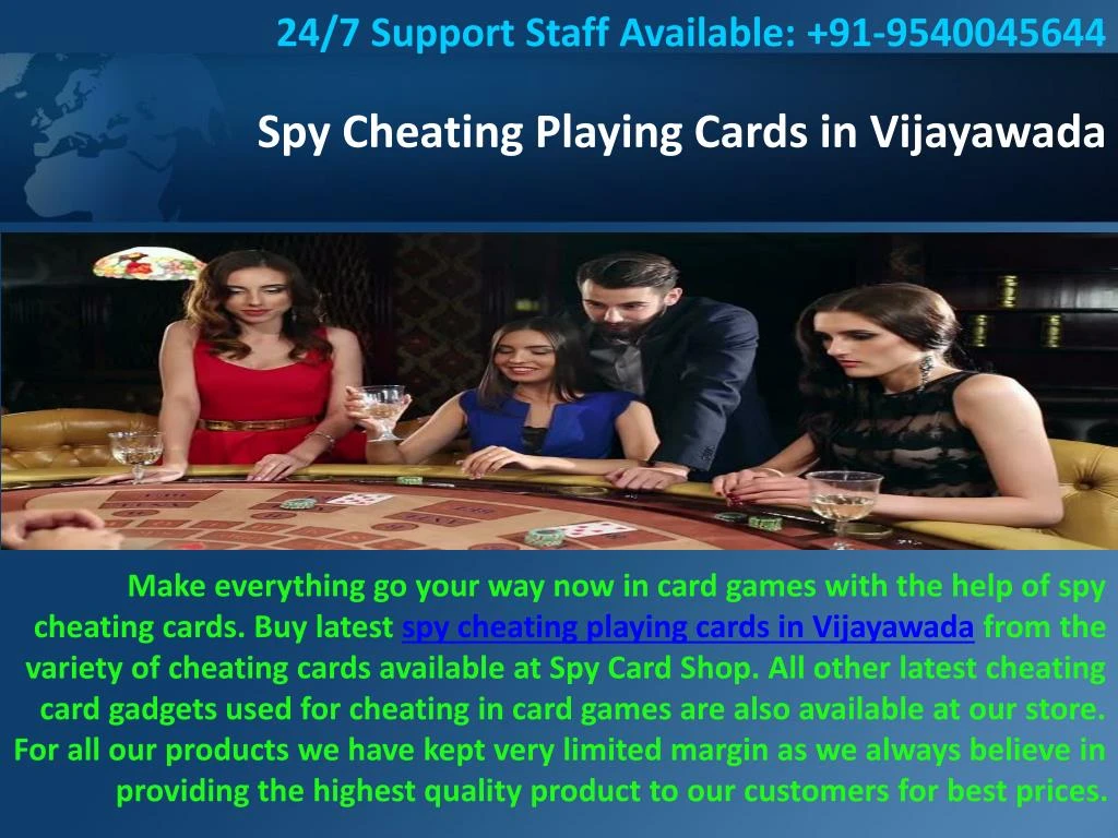 spy cheating playing cards in vijayawada