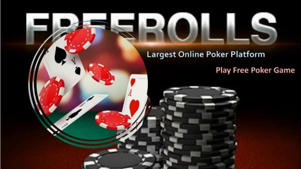 Play Free Poker Game Largest Online Poker Platform