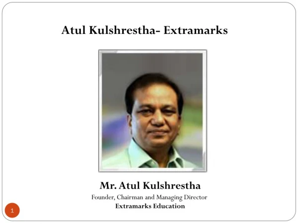 Atul Kulshrestha - Extramarks ( PDF)