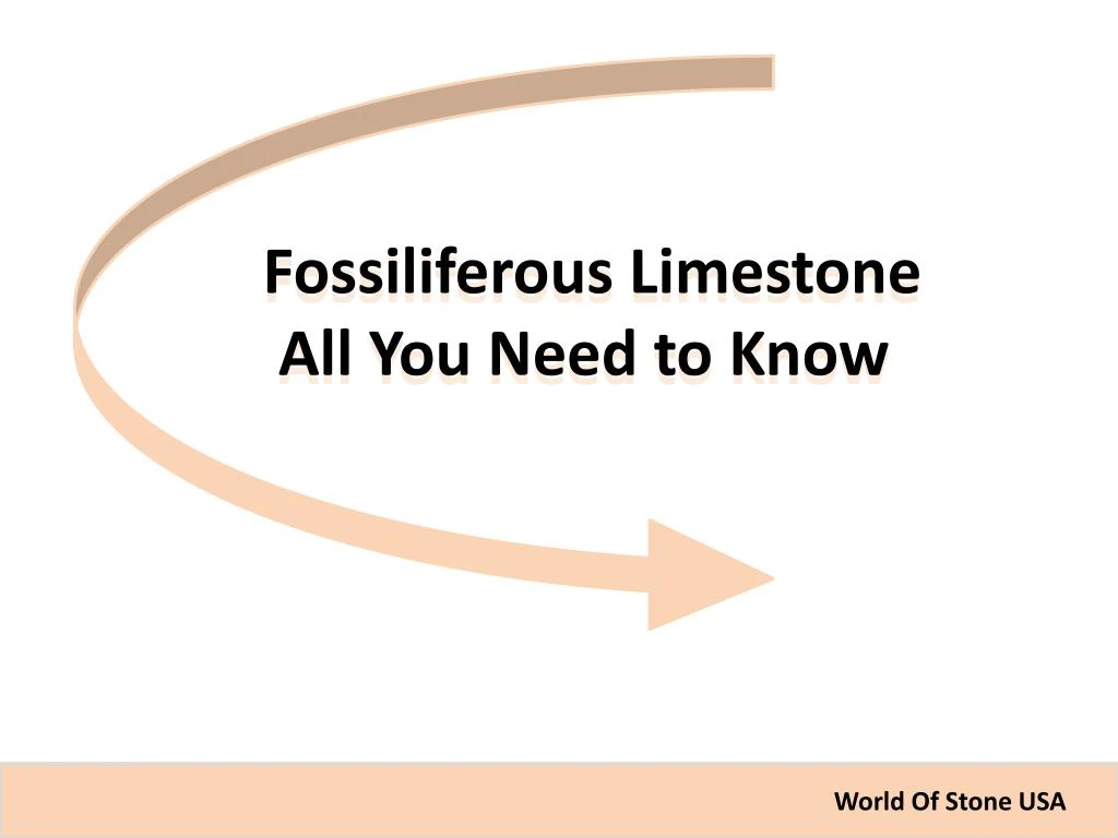 fossiliferous limestone all you need to know