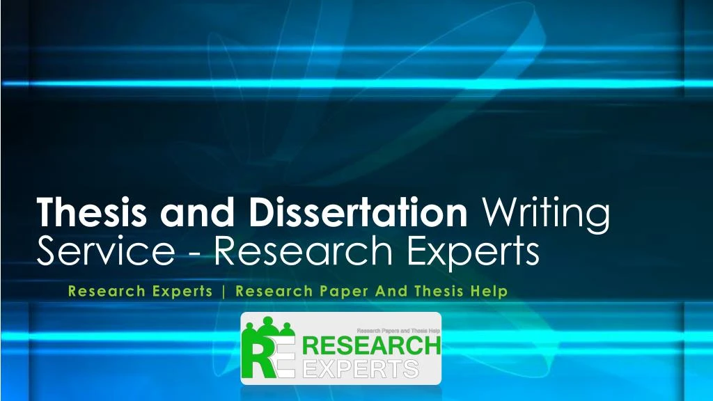thesis and dissertation writing service research experts