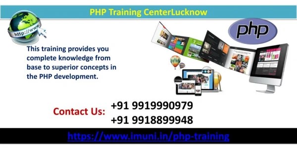 Complete Intern Experience Through PHP Training Center Lucknow