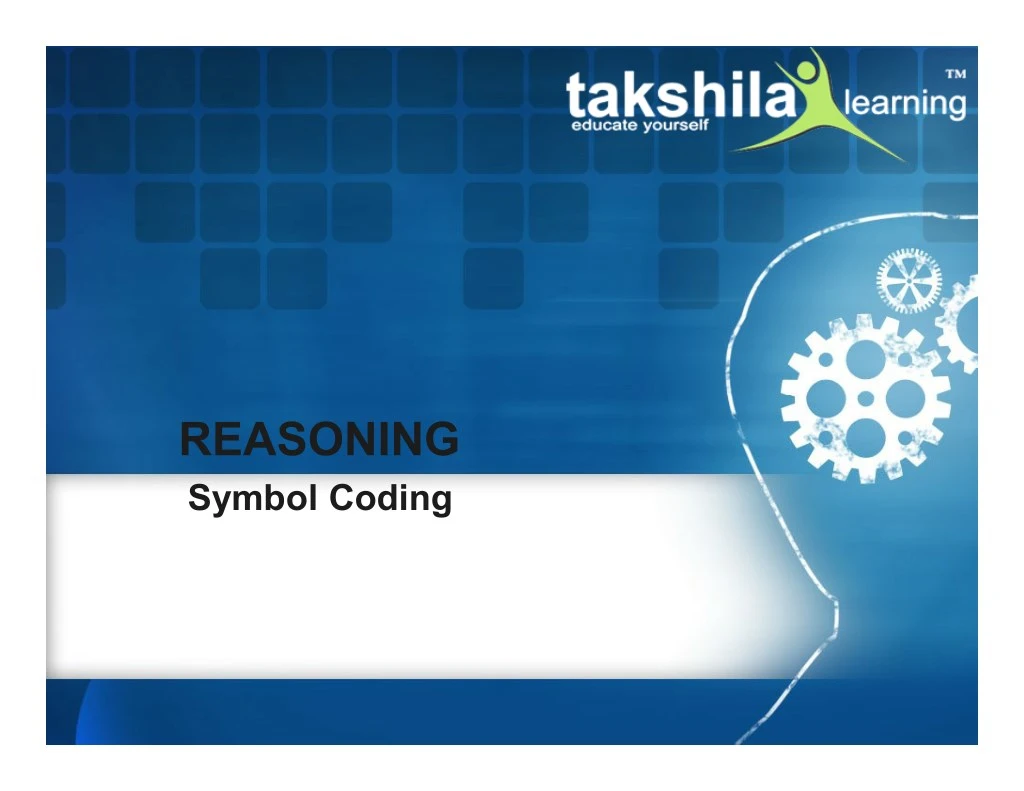 reasoning symbol coding