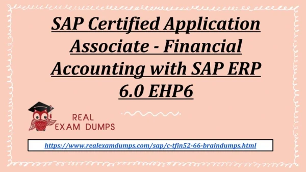 2018 SAP C_TFIN52_66 Exam Dumps Questions - December SAP C_TFIN52_66 Exam Dumps
