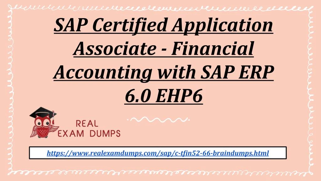 sap certified application associate financial accounting with sap erp 6 0 ehp6