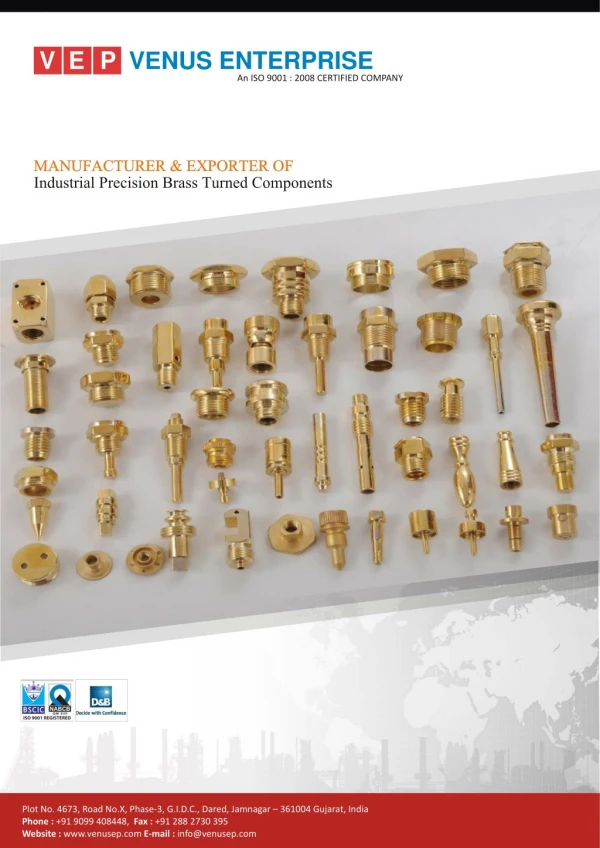 Overview of Brass inserrts Products and view brochures - Venus Enterprise