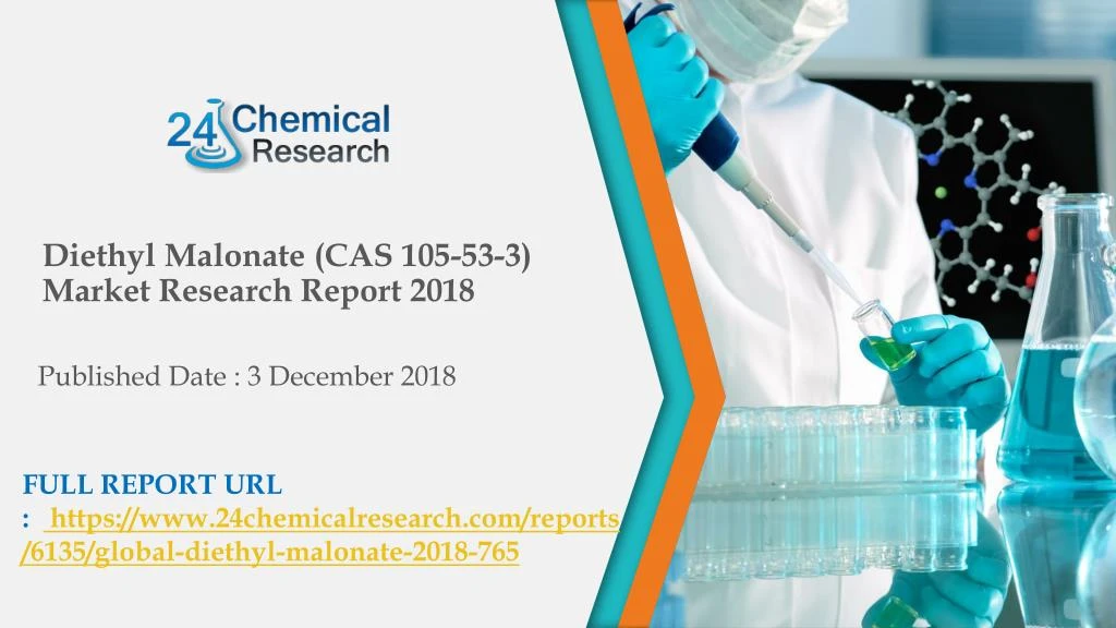 diethyl malonate cas 105 53 3 market research report 2018