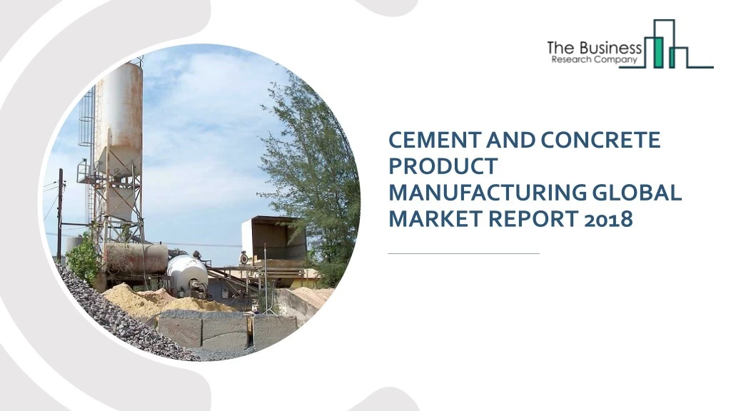 cement and concrete product manufacturing global