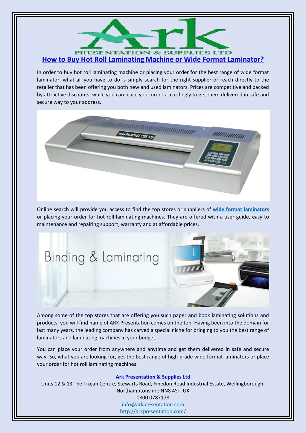 how to buy hot roll laminating machine or wide