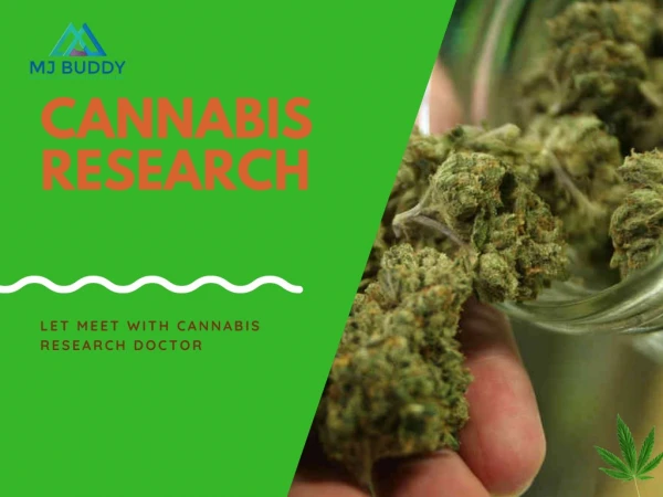 Get Medical Cannabis Research Doctor with MJ Buddy