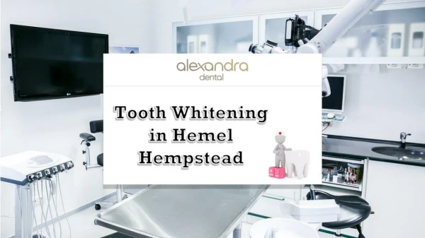 Tooth Whitening Hemel Hempstead