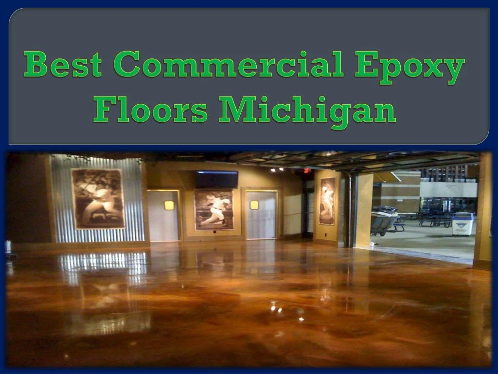 best commercial epoxy floors michigan