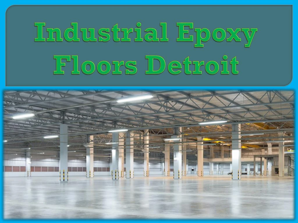 industrial epoxy floors detroit